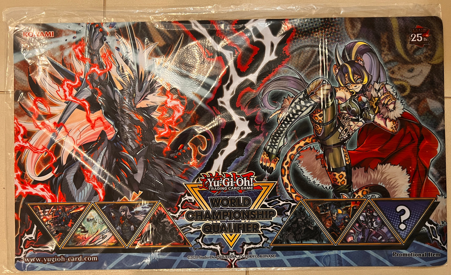 Official Yugioh Vanquish Soul WCQ Playmat Sealed