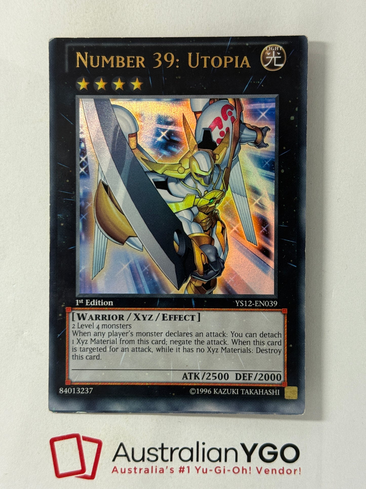 NUMBER 39: UTOPIA YS12-EN039 (MISPRINT)