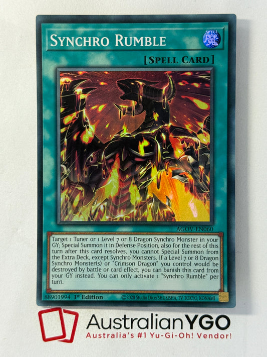 SYNCHRO RUMBLE AGOV-EN060