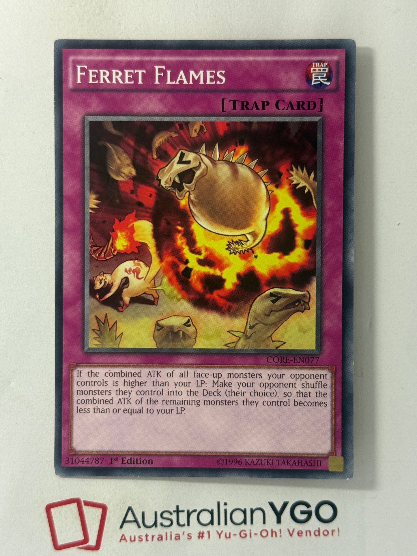 FERRET FLAMES CORE-ENO77