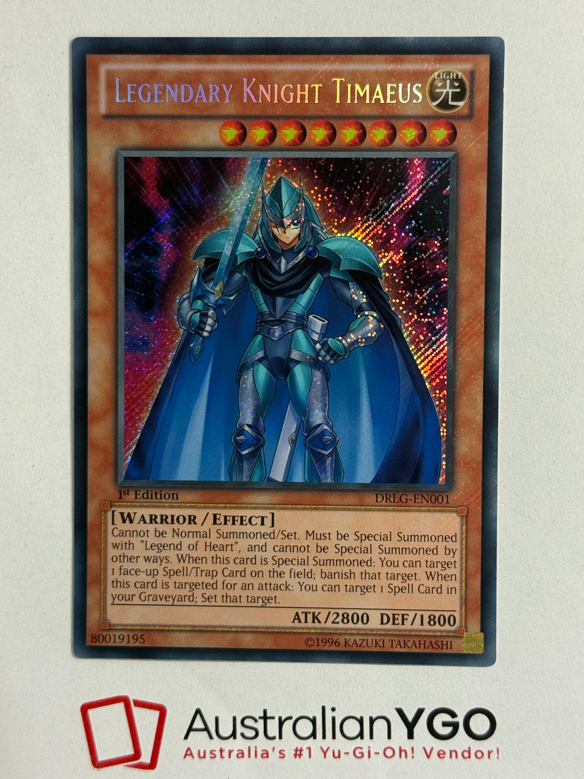 LEGENDARY KNIGHT TIMAEUS DRLG-EN001