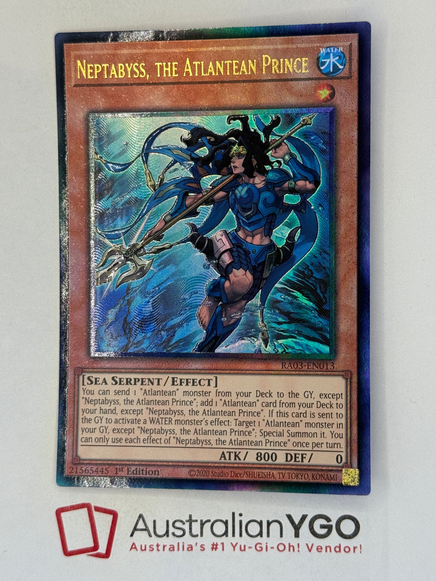 NEPTABYSS, THE ATLANTEAN PRINCE
RA03-ENO13 (PUR)