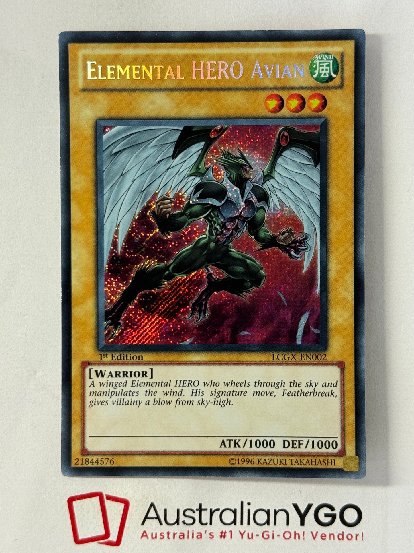 ELEMENTAL HERO AVIAN LCGX-EN002
