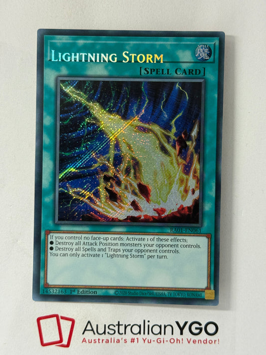 LIGHTNING STORM RA01-EN061 (MISPRINT)