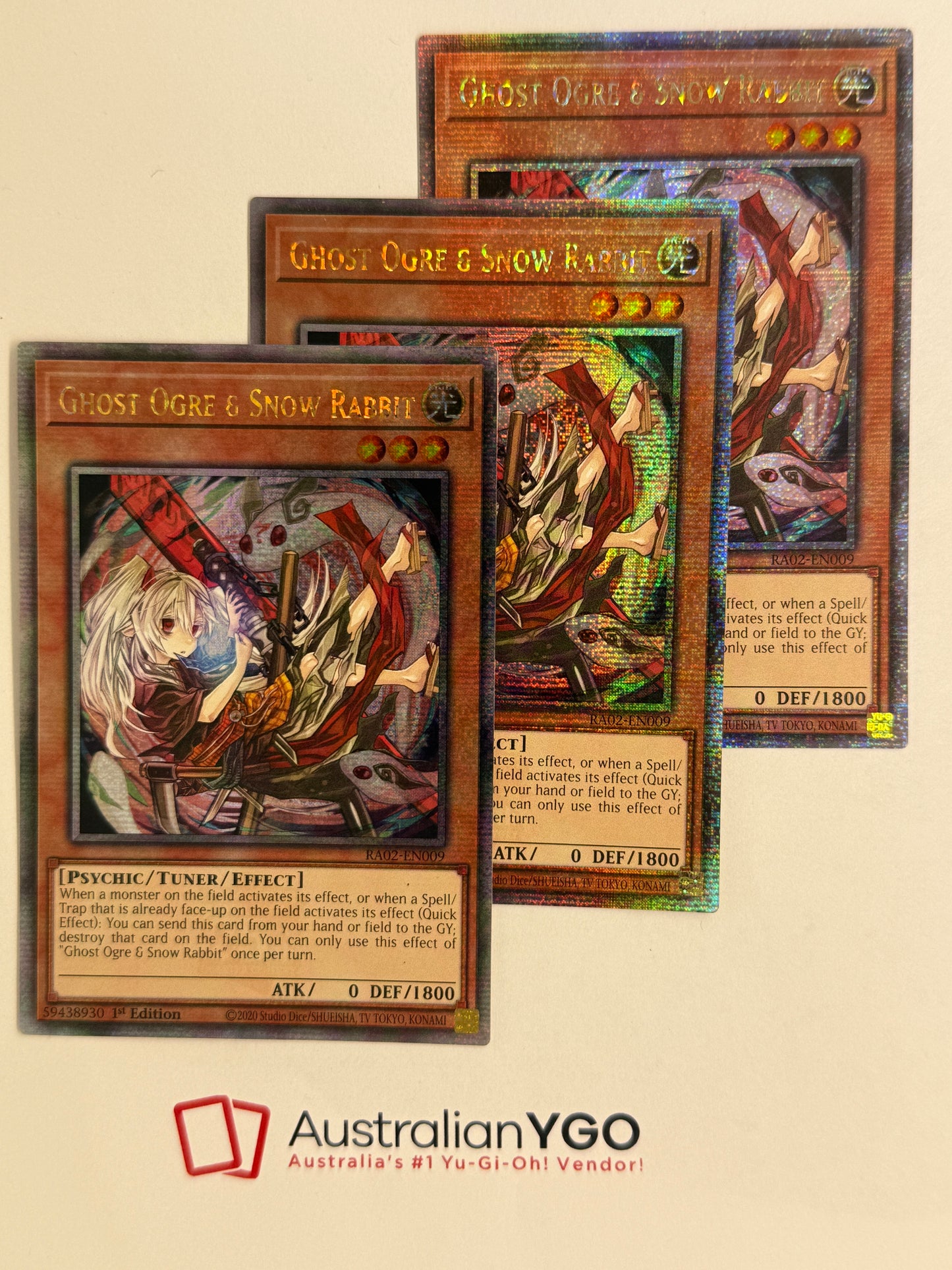 GHOST OGRE & SNOW RABBIT RA02-EIN009 (QCR) Playset