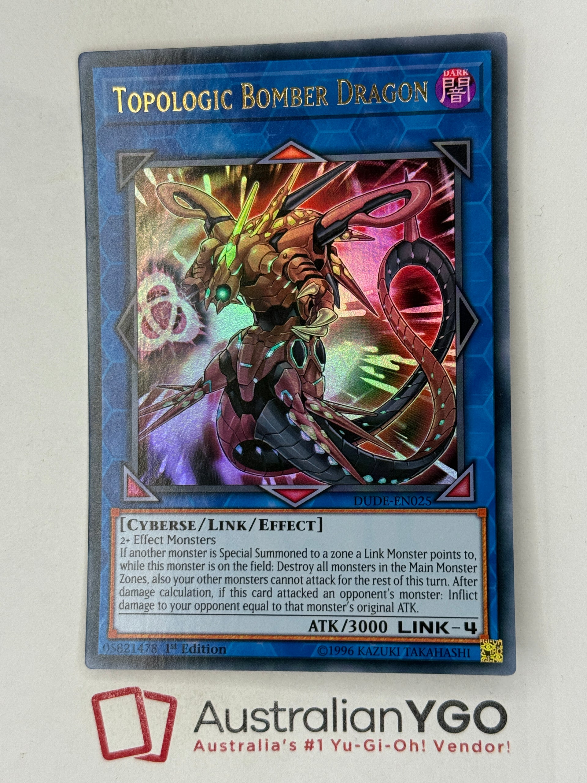 TOPOLOGIC BOMBER DRAGON DUDE-ENO25 – Aus Ygo