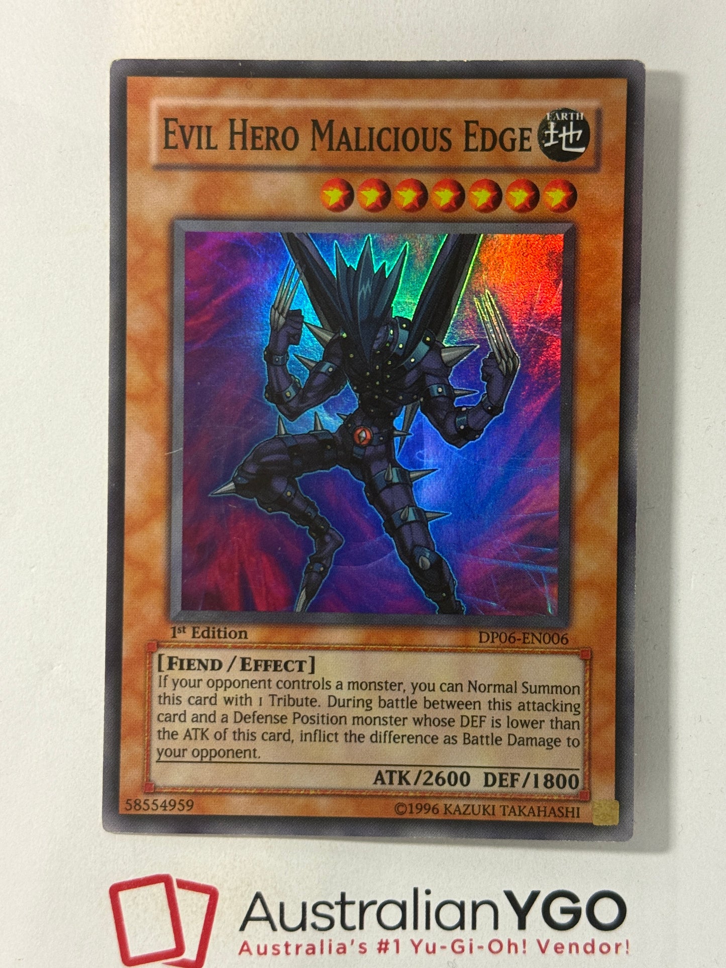 EVIL HERO MALICIOUS EDGE DP06-EN006