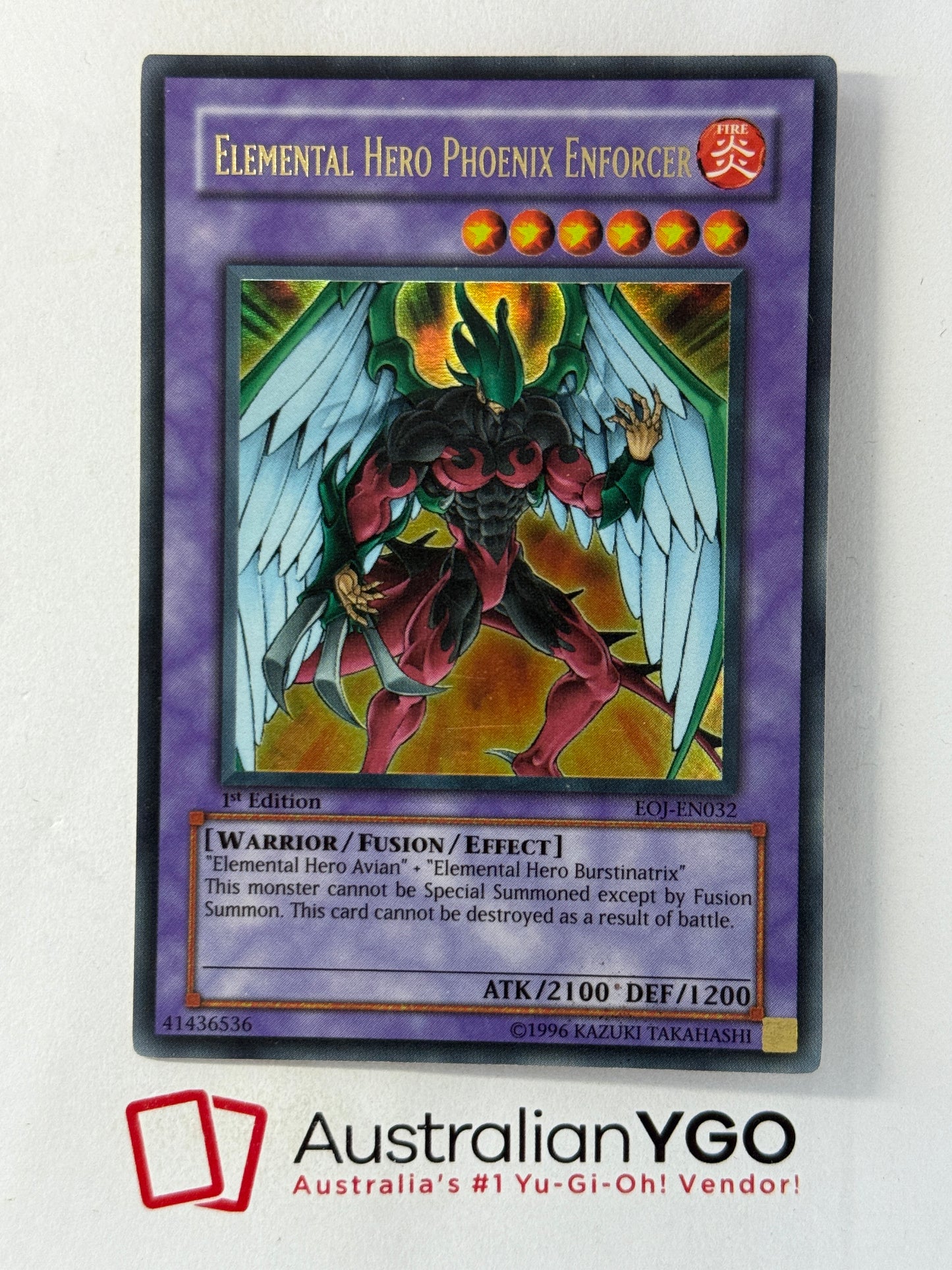 ELEMENTAL HERO PHOENIX ENFORCER EOJ-EN032