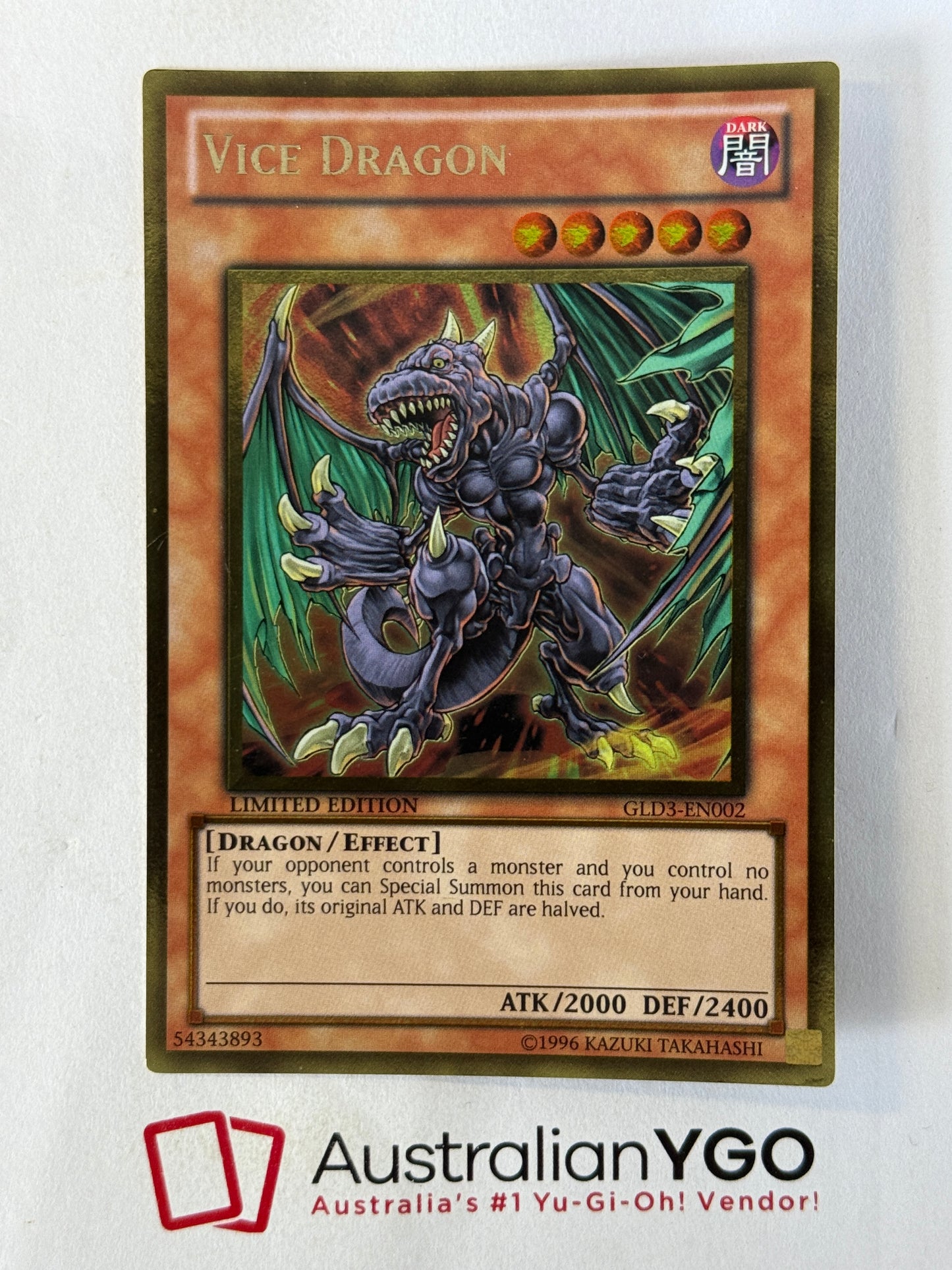 VICE DRAGON GLD3-EN002