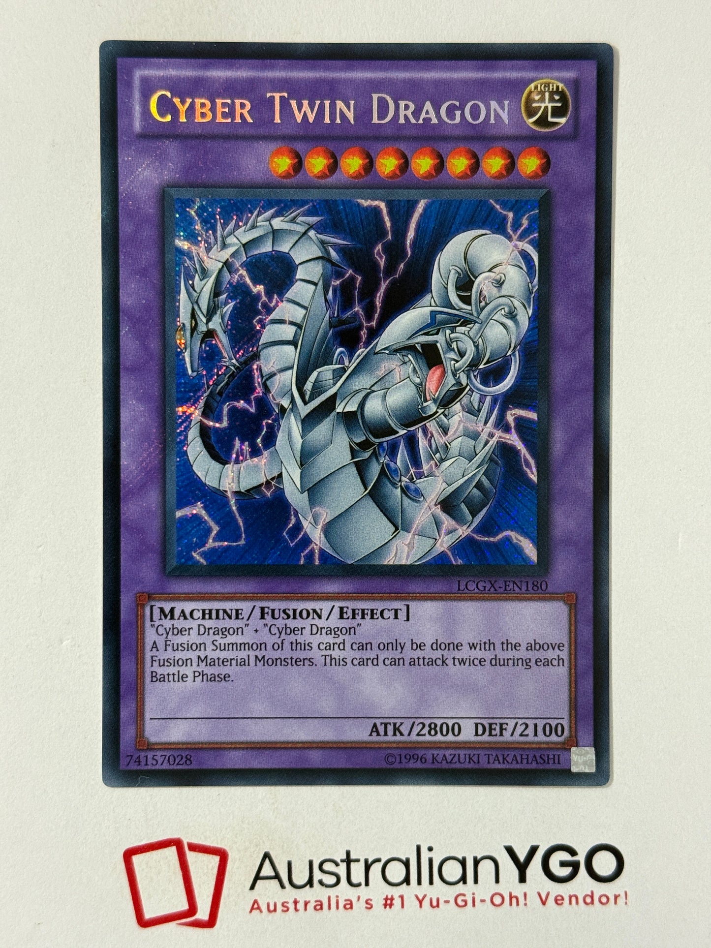 CYBER TWIN DRAGON LCGX-EN180