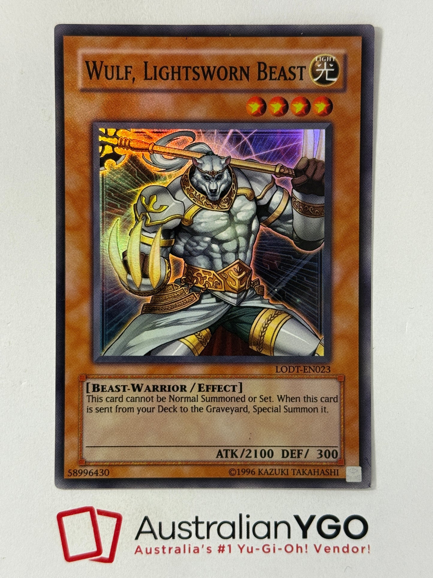 WULF, LIGHTSWORN BEAST LODT-EN023