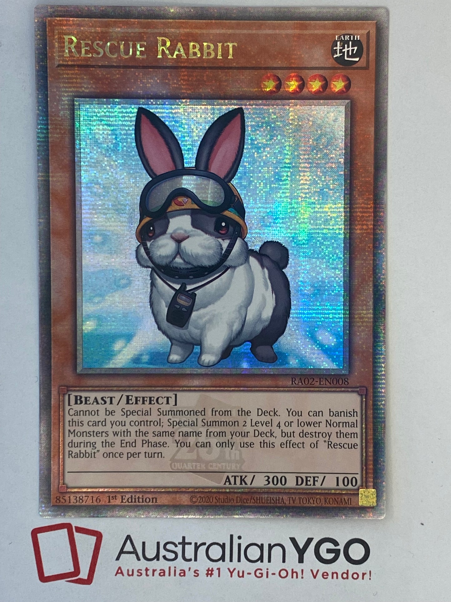 RESCUE RABBIT RA02-EN008 (QCR)