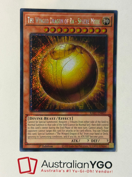 THE WINGED DRAGON OF RA - SPHERE MODE RA01-EN007