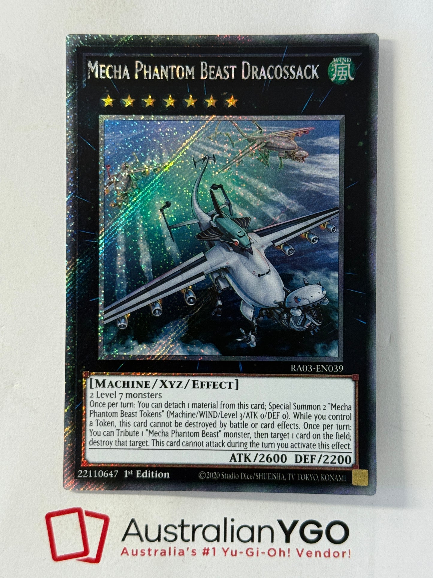 MECHA PHANTOM BEAST DRACOSSACK RA03-EN039