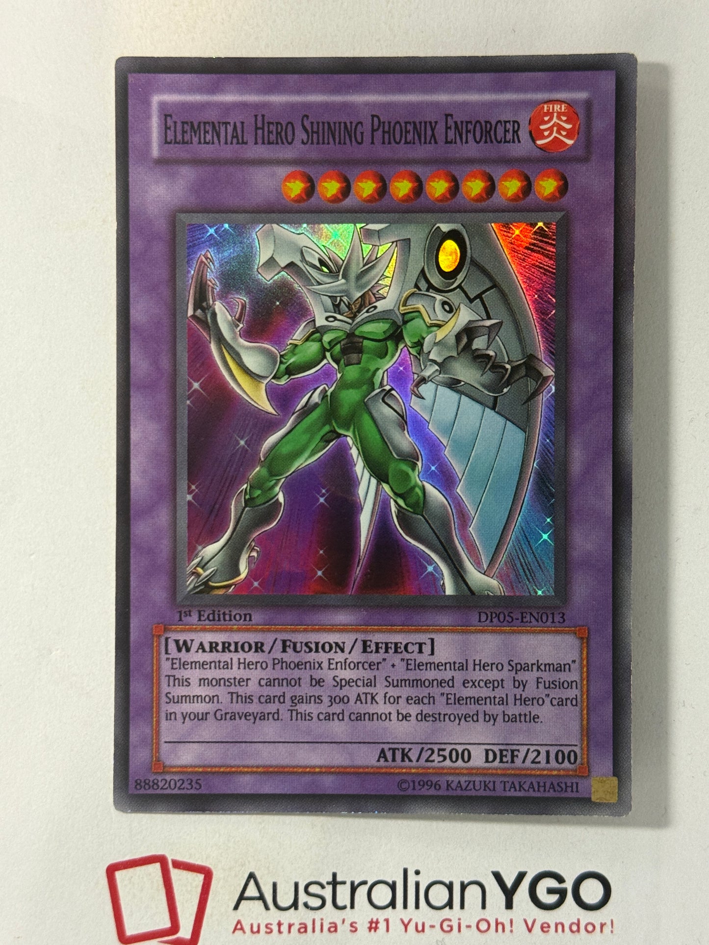 ELEMENTAL HERO SHINING PHOENIX ENFORCER DP05-EN013