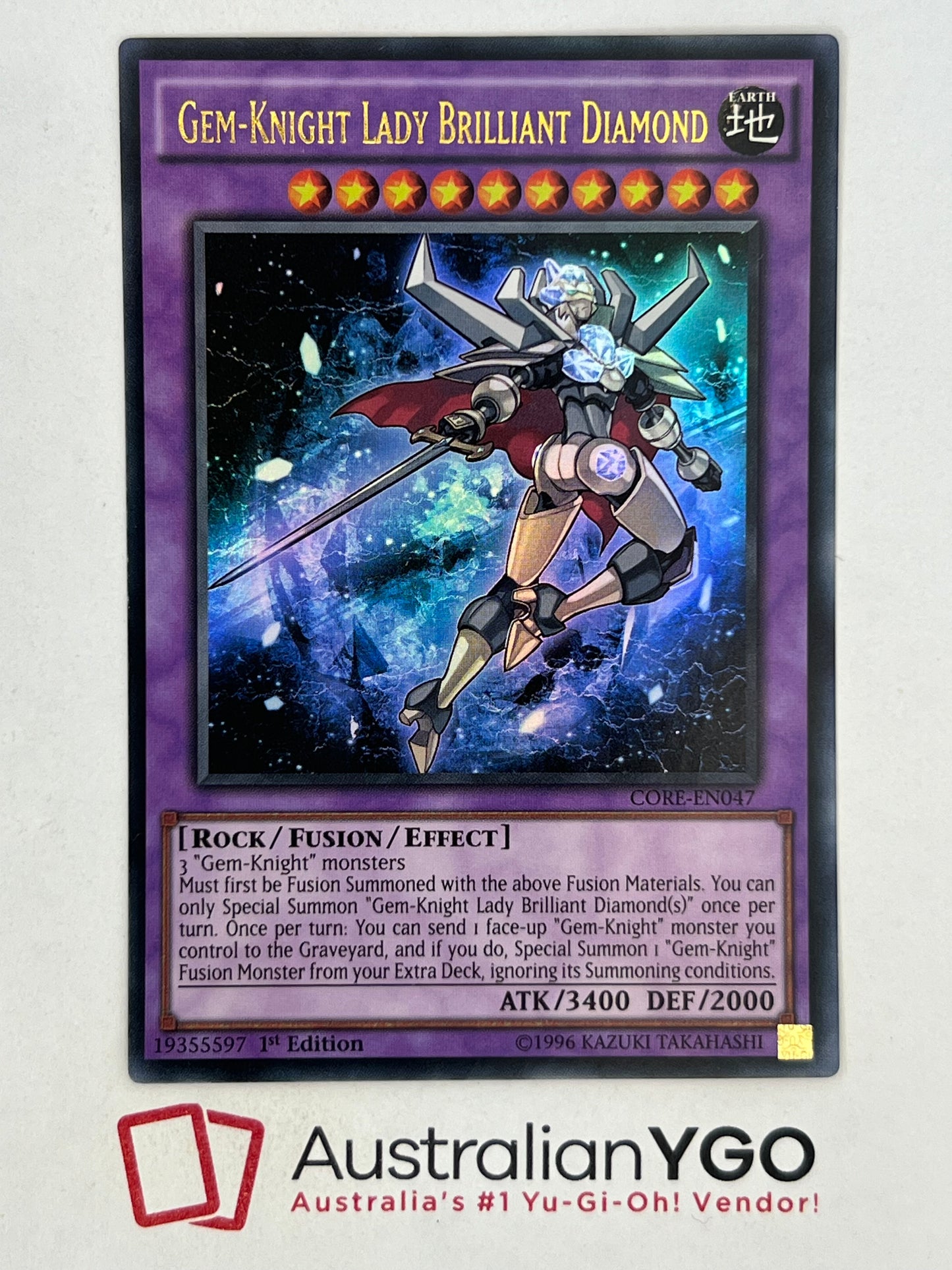 GEM-KNIGHT LADY BRILLIANT DIAMOND CORE-EN047