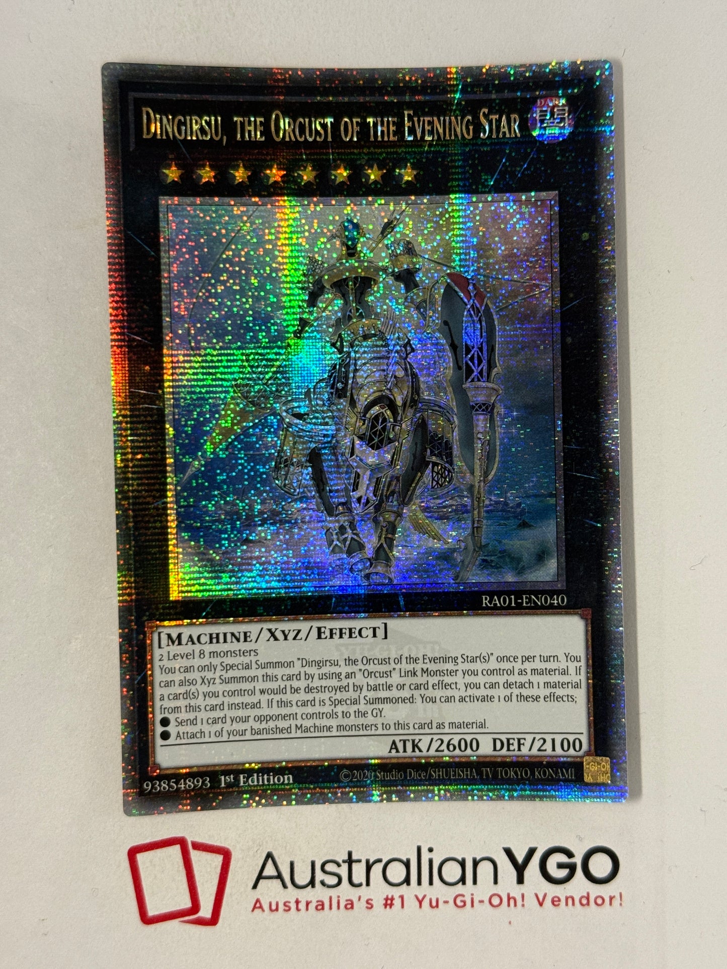 DINGIRSU, THE ORCUST OF THE EVENING STAR RA01-EN040 (QCR)