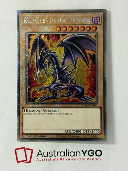 RED-EYES BLACK DRAGON RA04-EN109