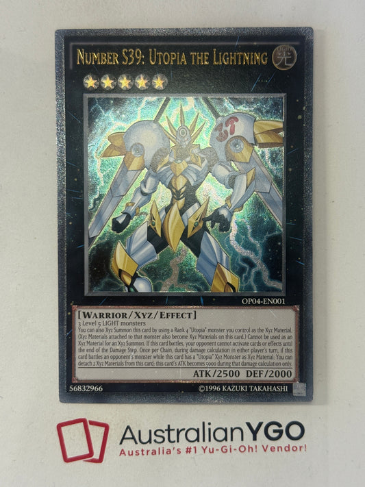 NUMBER S39: UTOPIA THE LIGHTNING OP04-EN001 (UTR)