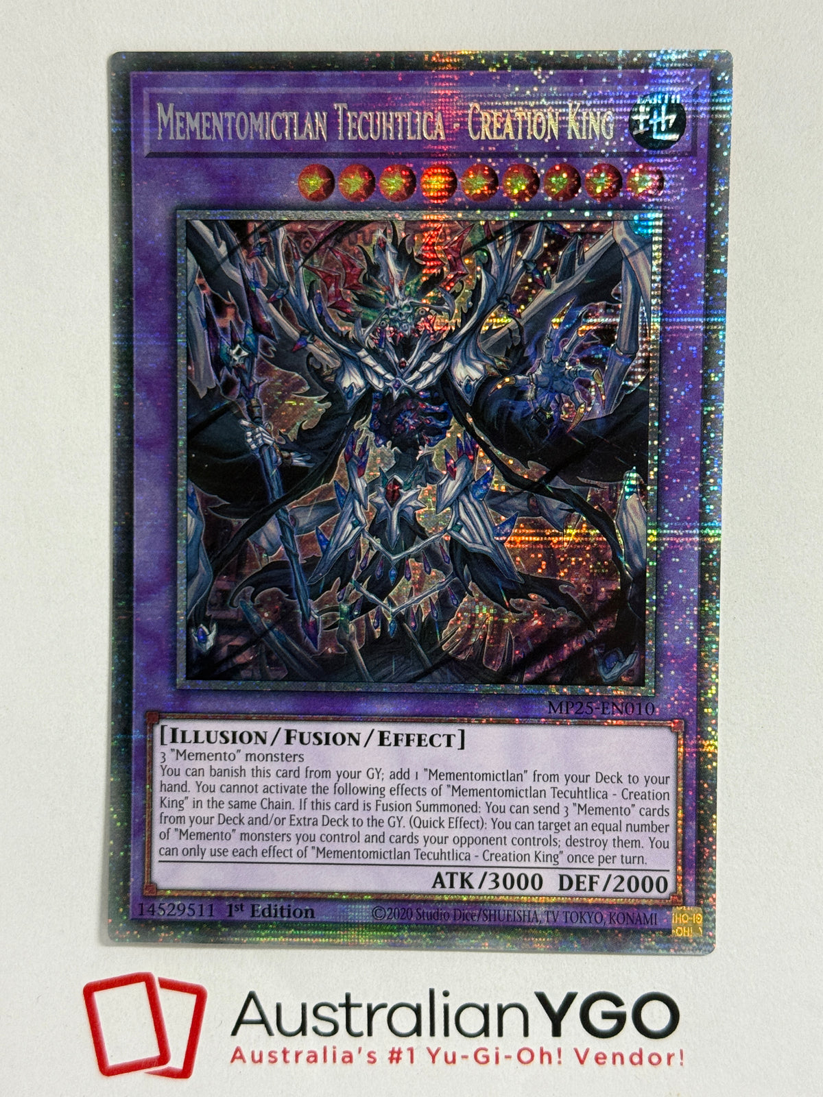 MEMENTOMICTIAN TECUTLICA CREATION KING MP25-EN010 (Starlight)