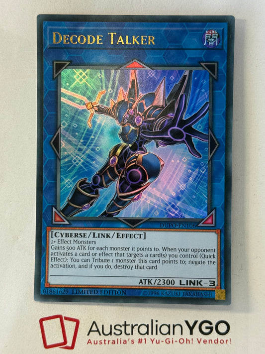 DECODE TALKER DUPO-EN106