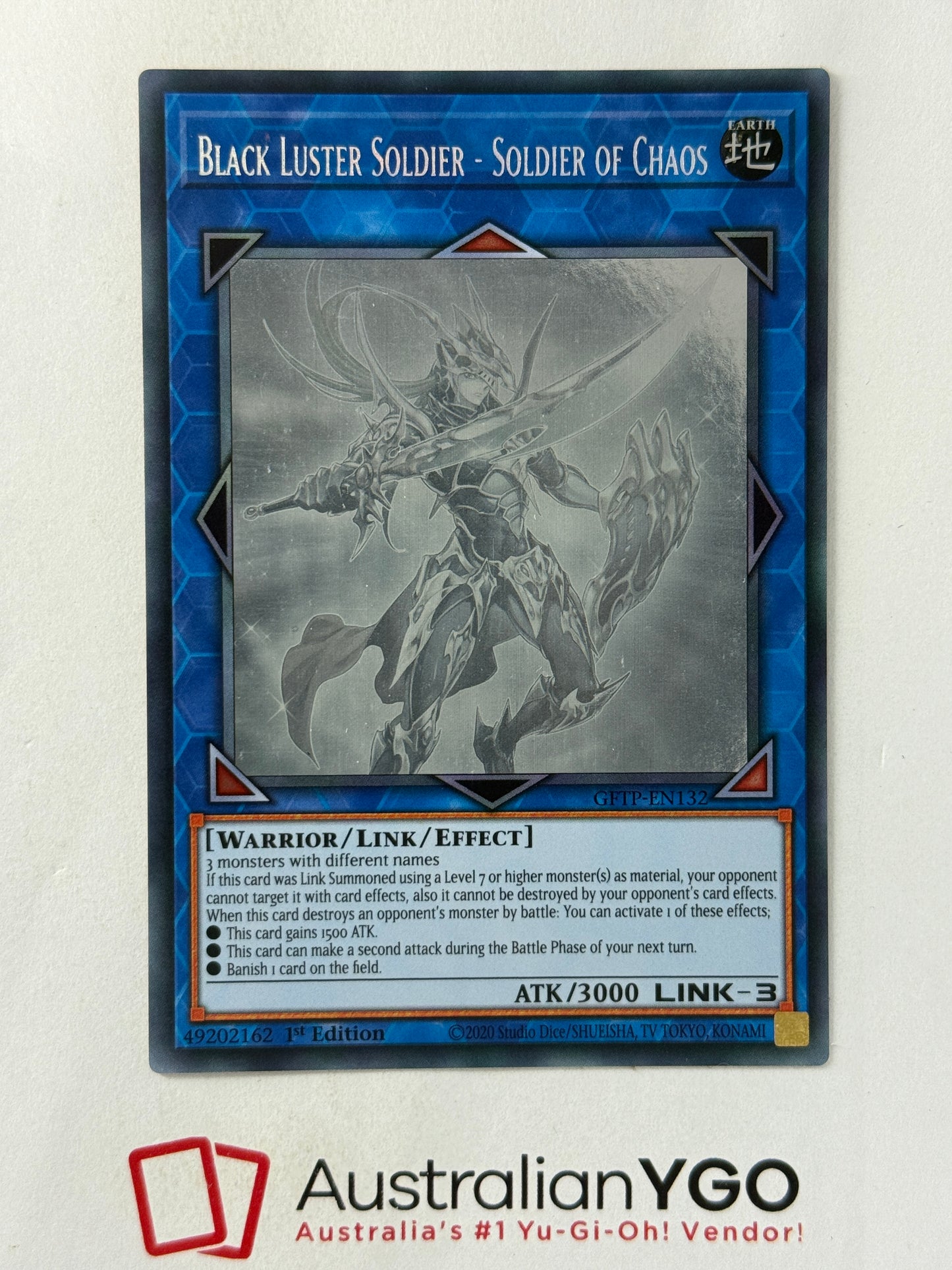 BLACK LUSTER SOLDIER - SOLDIER OF CHAOS GFTP-EN132(Ghost)