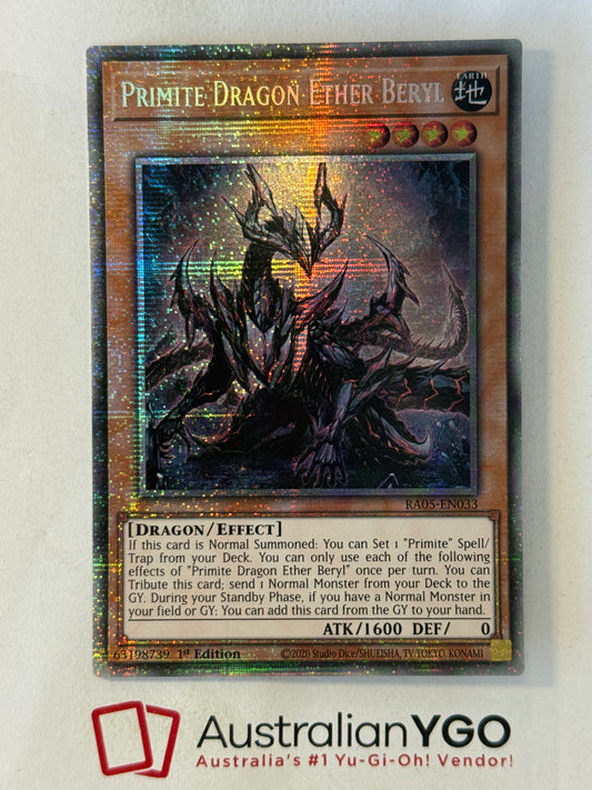 PRIMITE DRAGON ETHER BERYL RA05-EN033 (Starlight Rare)
