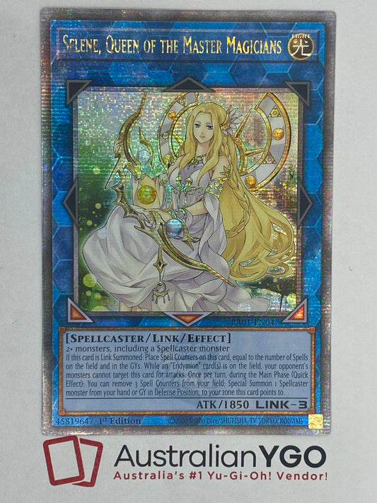 SELENE, QUEEN OF THE MASTER MAGICIANS (American) RA01-EN047 (QCR)