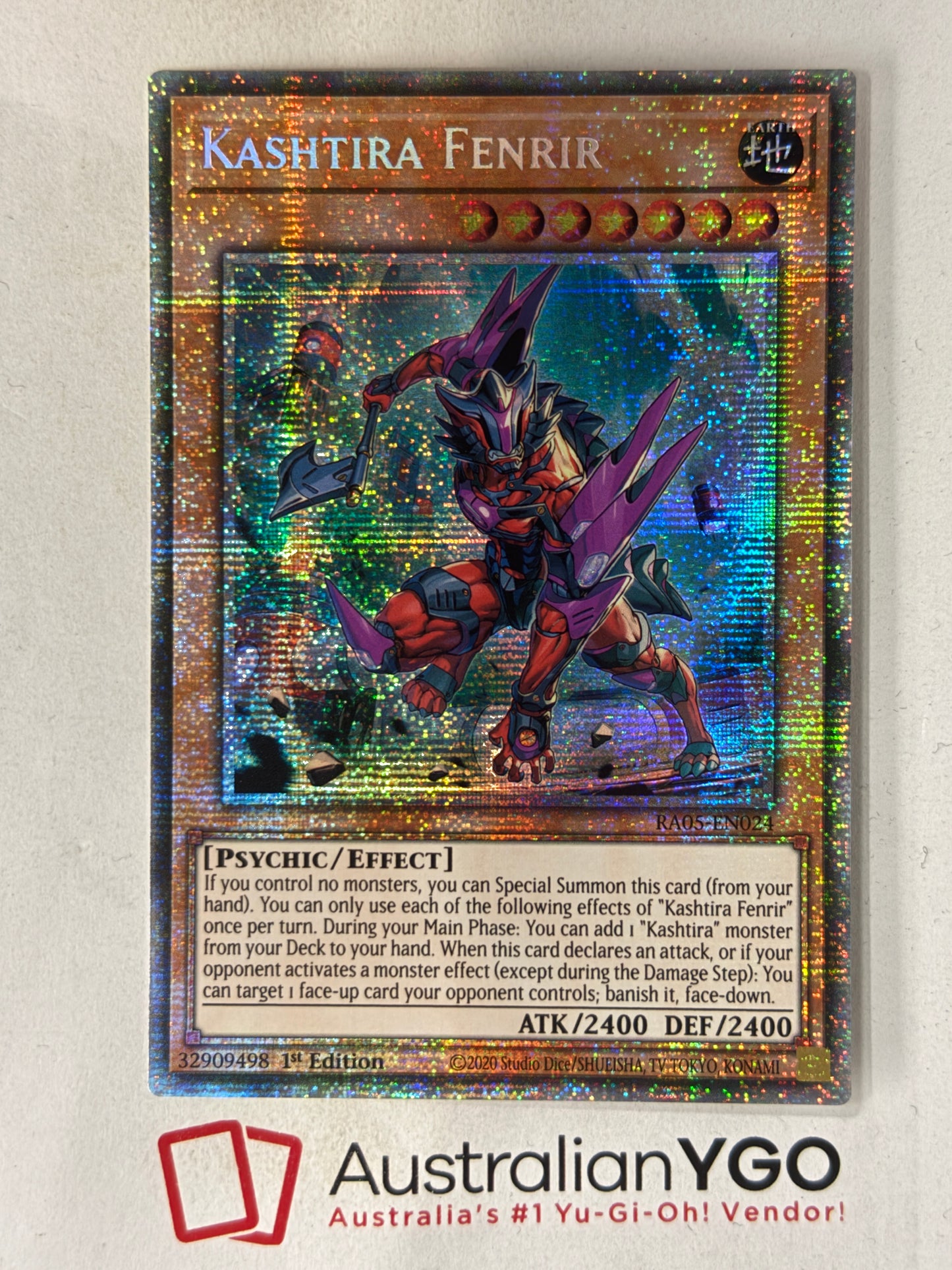 KASHTIRA FENRIR RA05-EN024 (Starlight Rare)