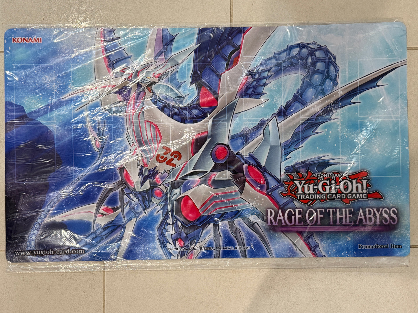 Official Yugioh Rage of The Abyss Sneak Peek Playmat Sealed