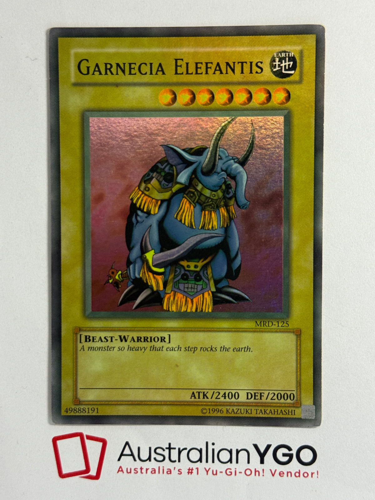 GARNECIA ELEFANTIS MRD-125 (Misprint)