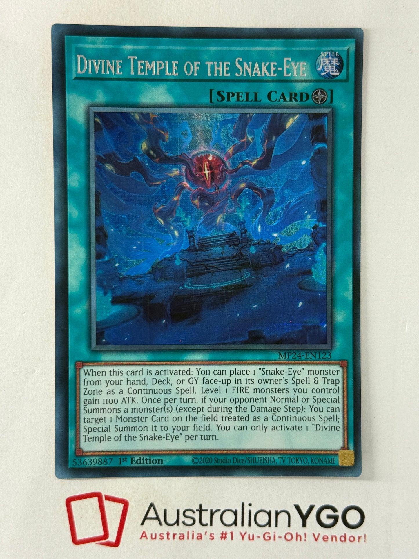 DIVINE TEMPLE OF THE SNAKE-EYE MP24-EN123