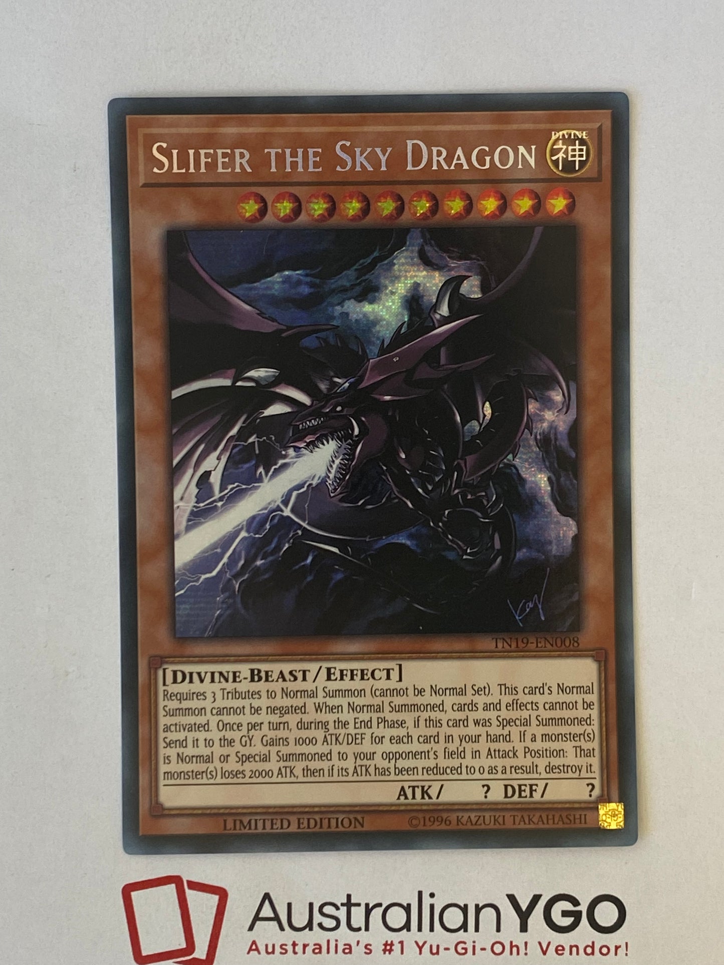 SLIFER THE SKY DRAGON TN19-EN008