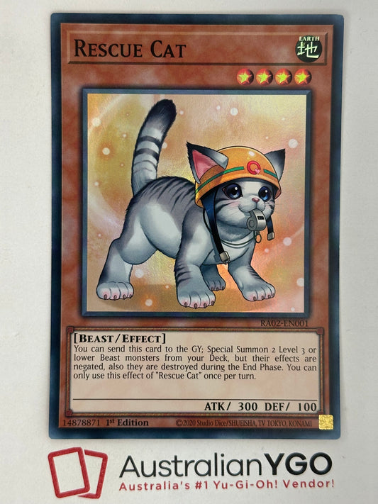 RESCUE CAT (Alternate Art), RA02-EN001