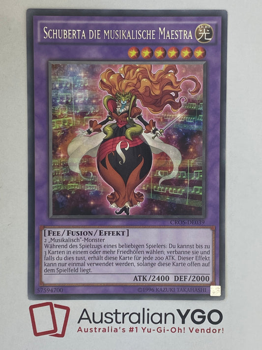 SCHUBERTA THE MELODIOUS MAESTRA (German) CROS-DE039