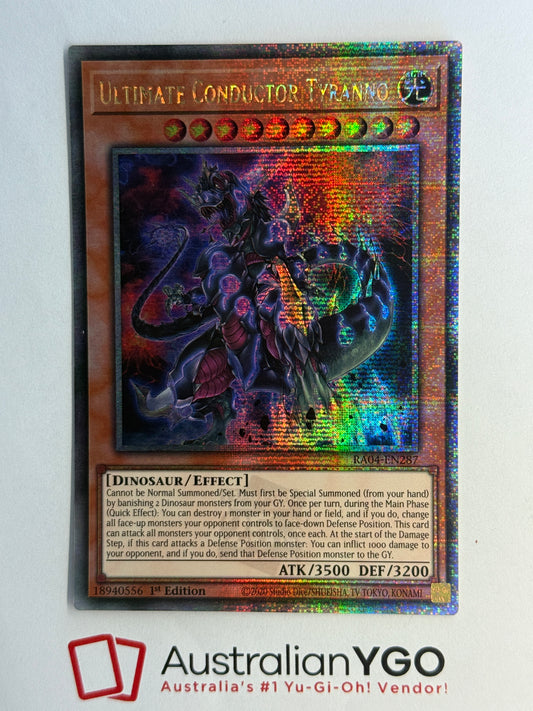 ULTIMATE CONDUCTOR TYRANNO RA04-EN287 (QCR)