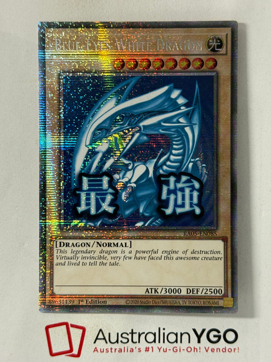BLUE-EYES WHITE DRAGON RA05-EN085 (Starlight Rare)