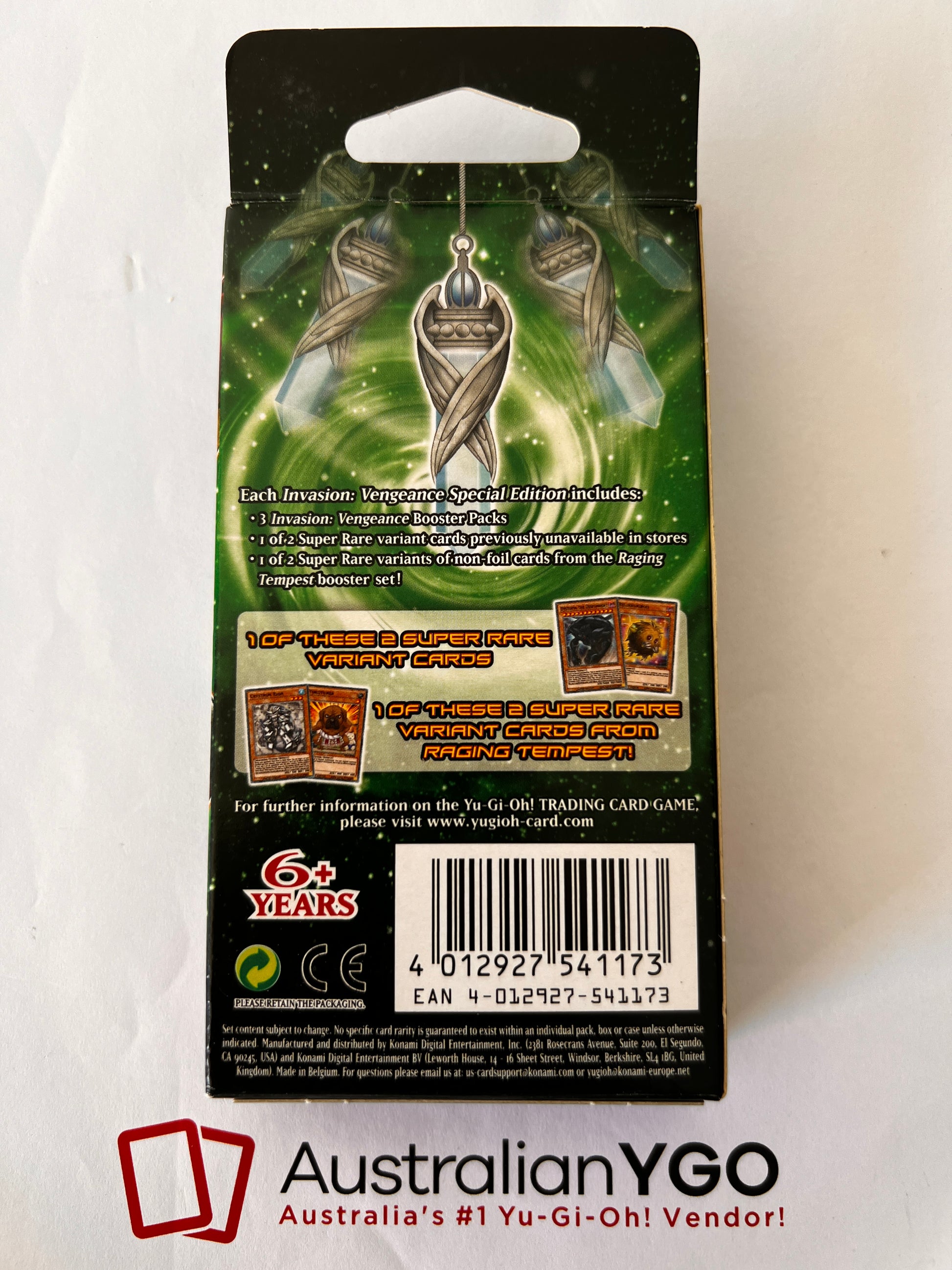 yugioh invasion vengeance booster box INVASION: VENGEANCE SPECIAL EDITION – Aus Ygo