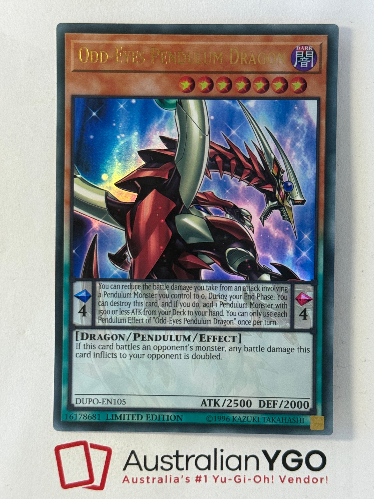 ODD EYES PENDULUM DRAGON DUPO-EN105