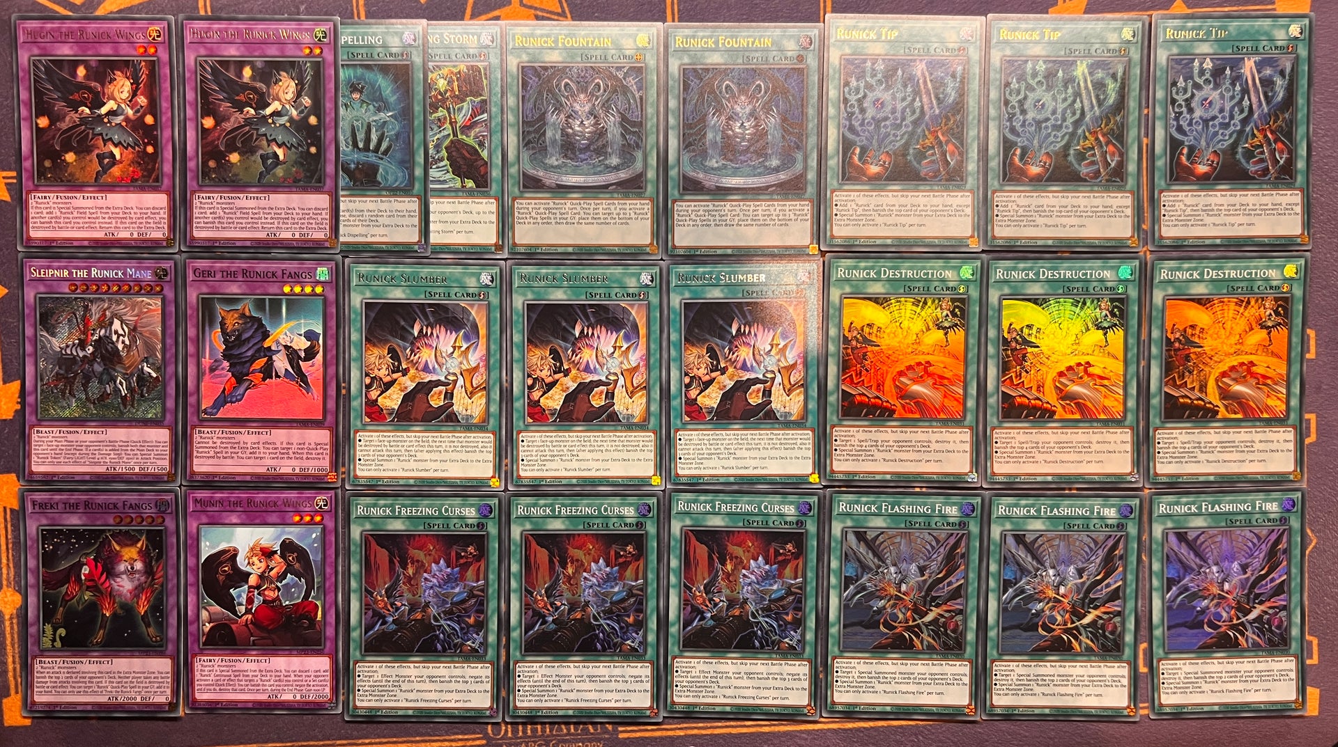 Runick Deck Core – Aus Ygo
