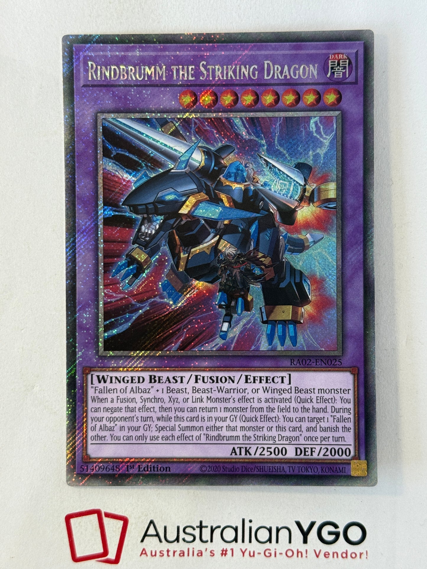 RINDBRUMM THE STRIKiNG DRAGON
RA02-ENO25