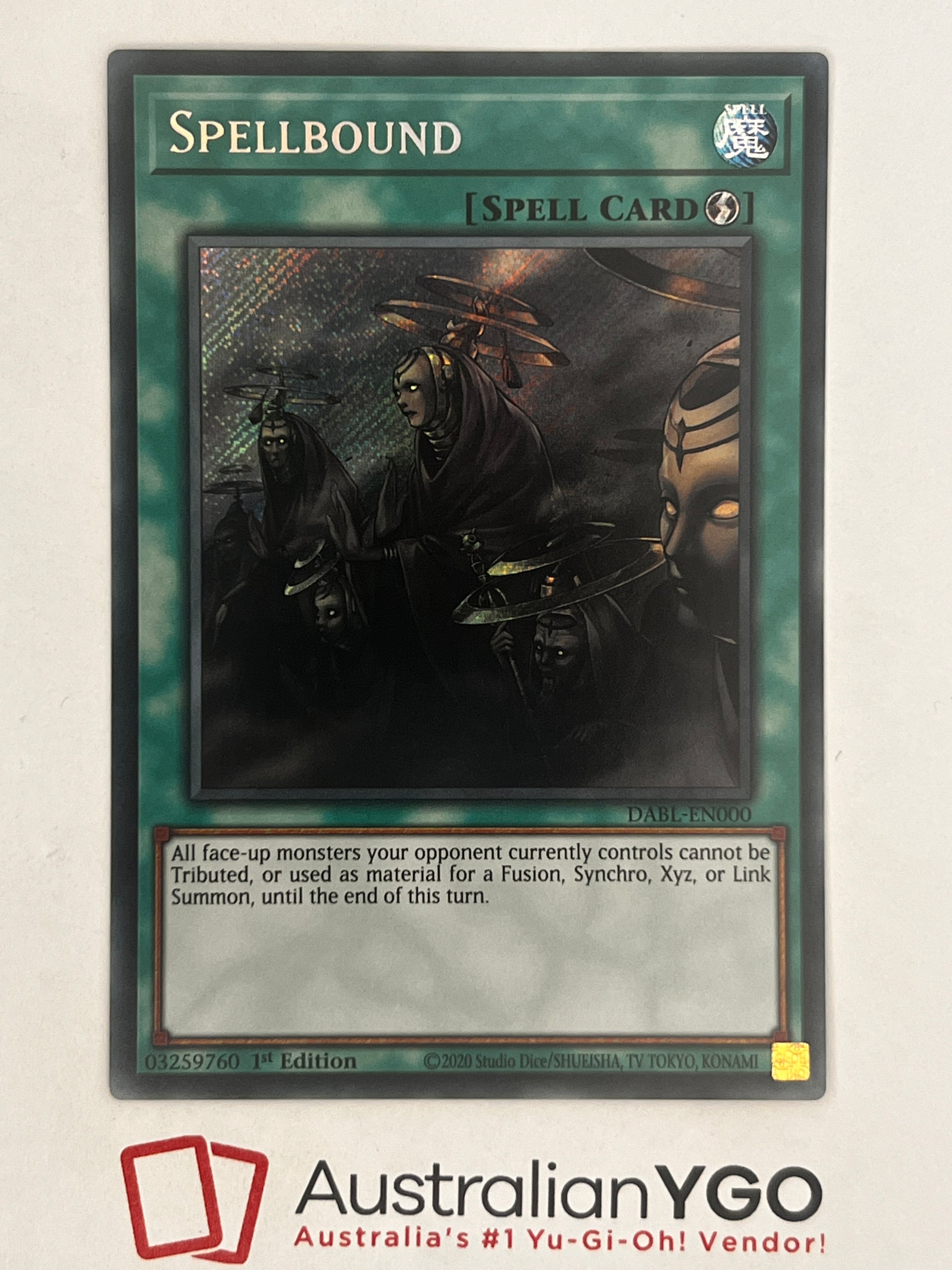 SPELLBOUND DABL-EN000 – Aus Ygo