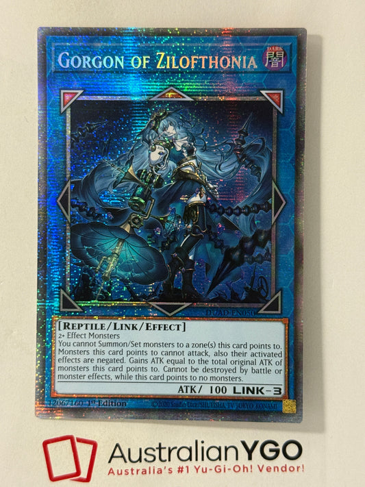 GORGON OF ZILOFTHONIA DUAD-EN050 (Starlight Rare)