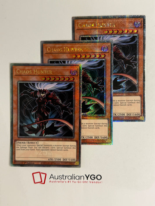 CHAOS HUNTER RA02-EN007 (QCR) Playset