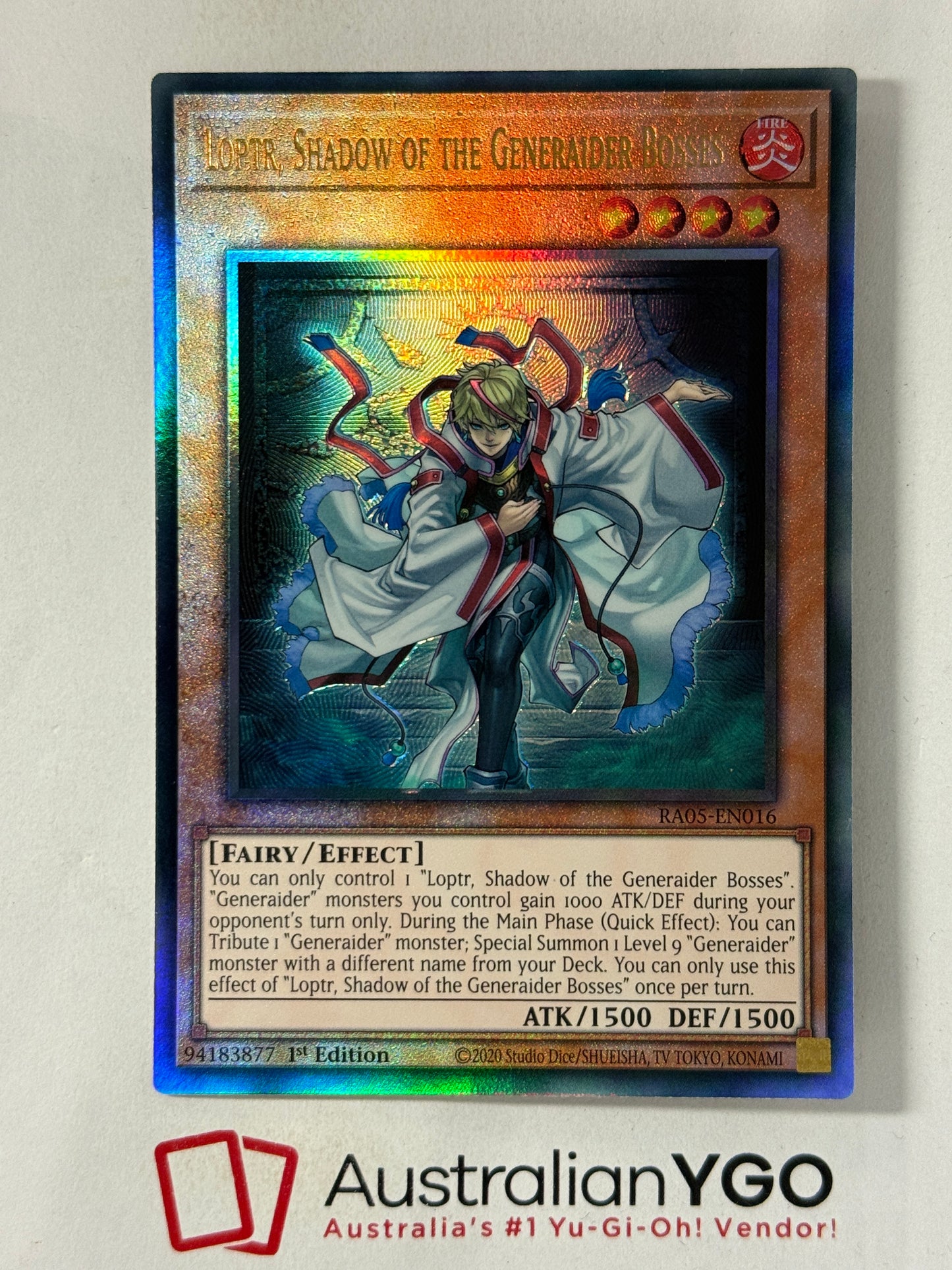 LOPTR SHADOW OF THE GENERAIDER BOSSES RA05-EN016 (PUR)