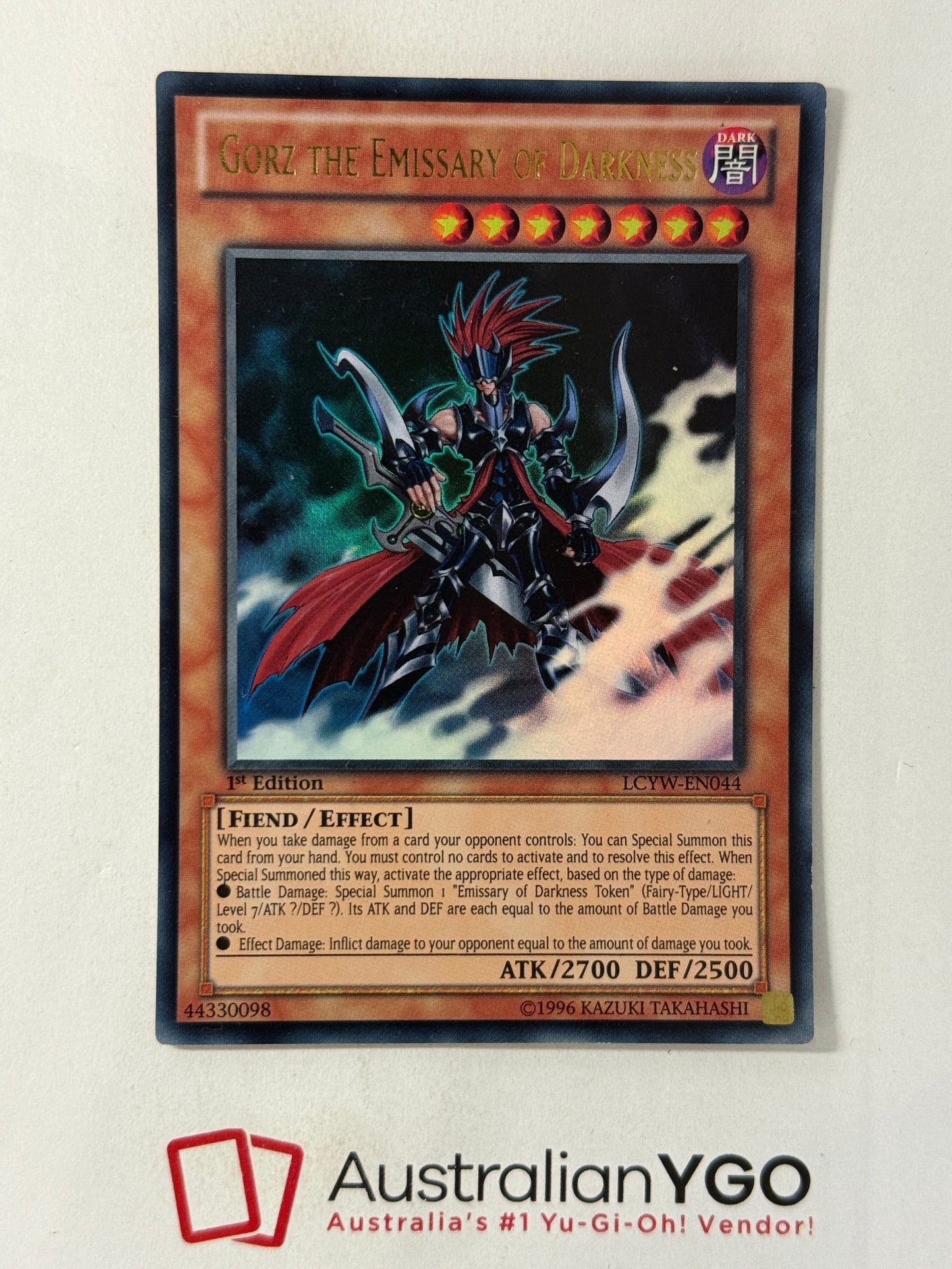 GORZ THE EMISSARY OF DARKNESS LCYW-EN044