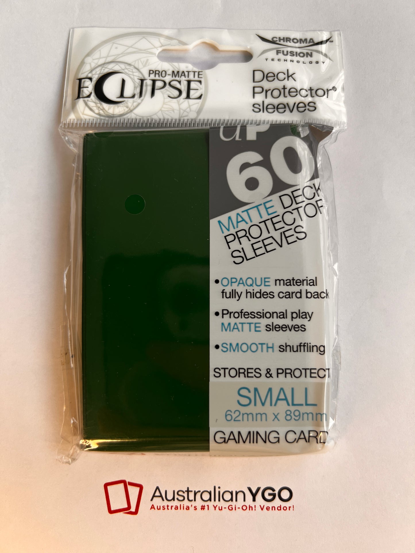 GREEN Pro-Matte Eclipse Deck Protector Sleeves