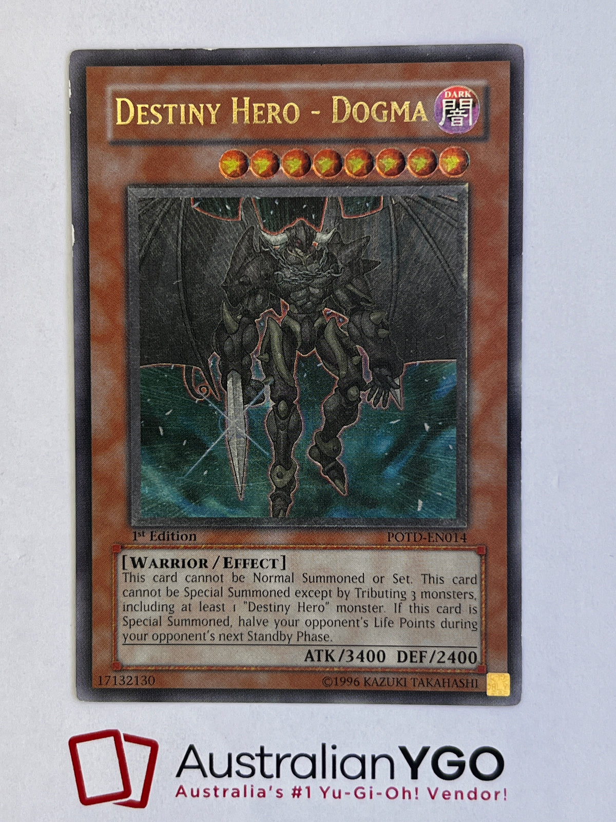 DESTINY HERO - DOGMA POTD-EN014 (UTR) – Aus Ygo