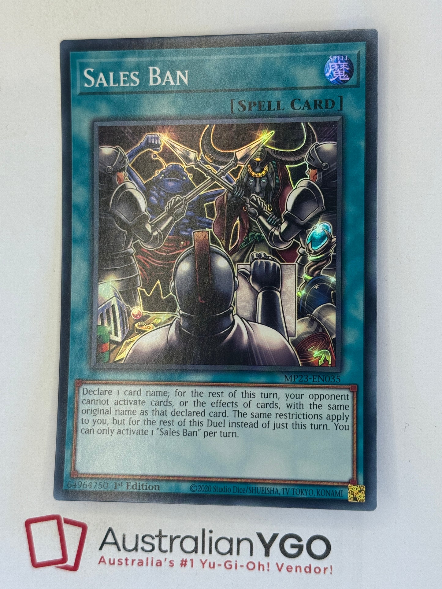 SALES BAN MP23-EN035