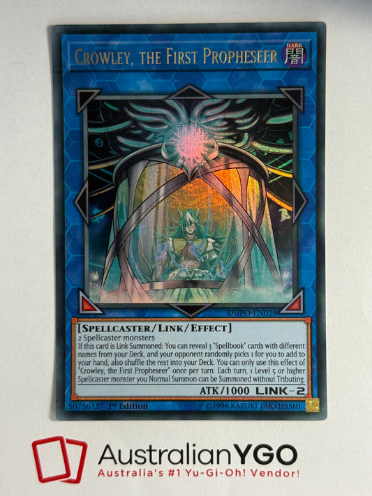 CROWLEY, THE FIRST PROPHESEER DUPO-EN028